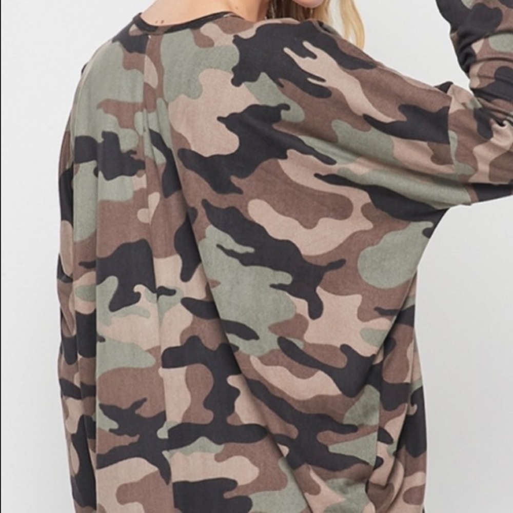 Long sleeve camo shirt